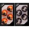 Christmas by Krebs 8ct Orange Graveyard Scene and Mummy Halloween Ball Ornaments 2.5" (67mm)
